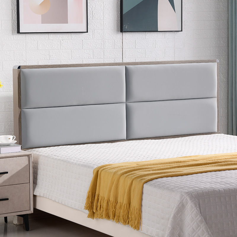 床头科技布新款软包靠背单买现代1518米2米床头板轻奢双人落地8810