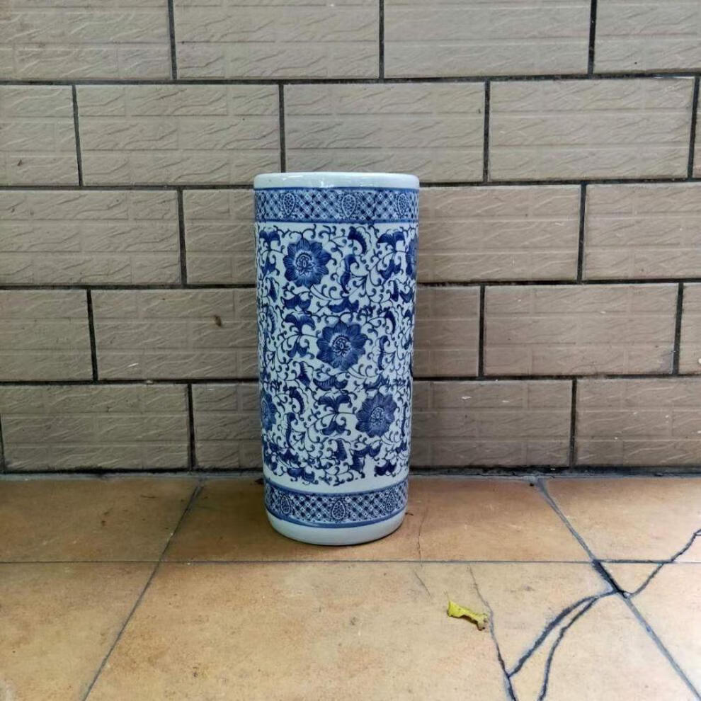 鸡毛掸子收纳瓶 鸡毛掸子收纳瓶家用多功能雨伞桶花瓶落地摆件装饰