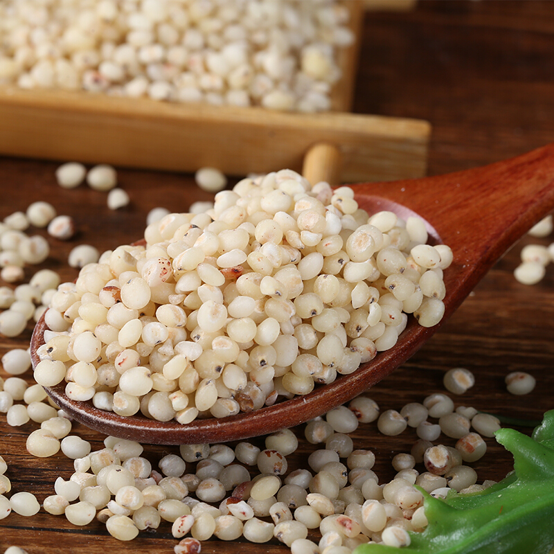 东北黑龙江特产食用粗粮白高粮米农家五谷杂粮高粱酿酒1斤