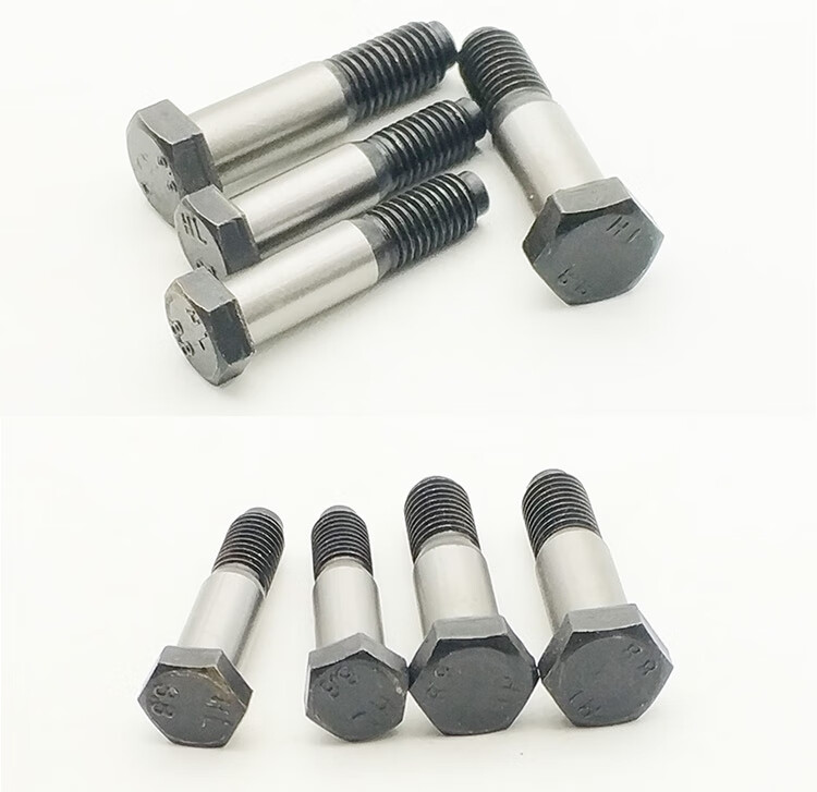 8级铰制孔螺丝绞制孔用螺栓gb27外六角塞打螺丝m8m10m12m14m16 m8*50