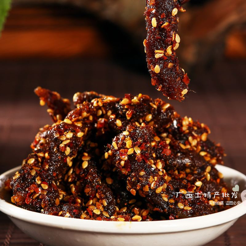 夯牛情 宜州牛肉条广西特产刘三姐故乡甜味辣味麻辣味休闲零食牛腊巴