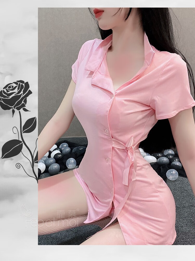 猫兔女郎女秘书sm制服诱惑性感镂空透视露胸俏皮可爱激情三点式套装 c