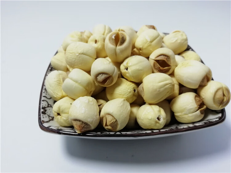 武夷山五夫白莲 武夷山五夫农家手工通芯白莲 无心莲子福建特产干货土