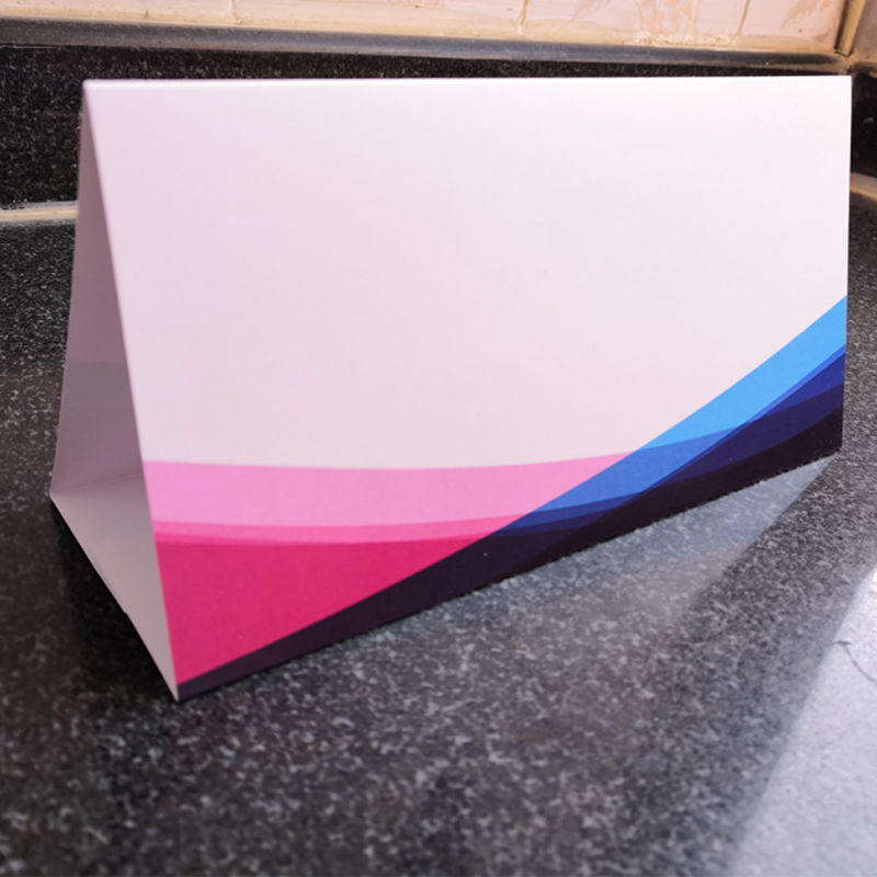 星期树制作台卡姓桌牌号纸质三角桌签会议桌牌桌卡双面空白桌卡图案