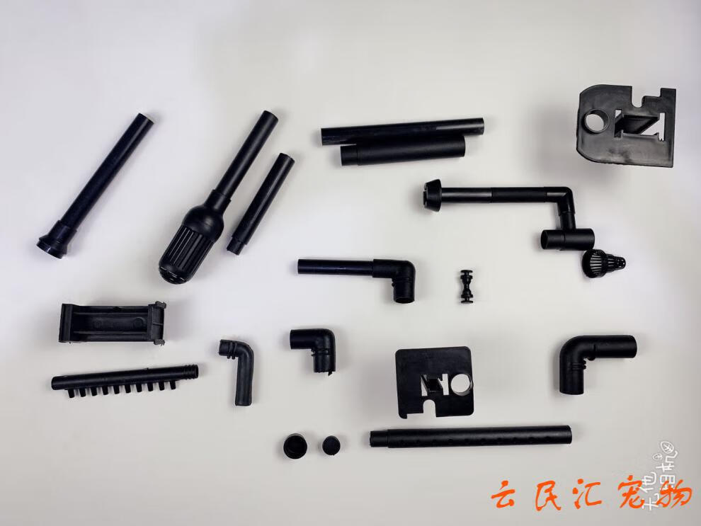 森森鱼缸水族箱50070090010001600水泵安装配件弯头雨淋管 进水加长管