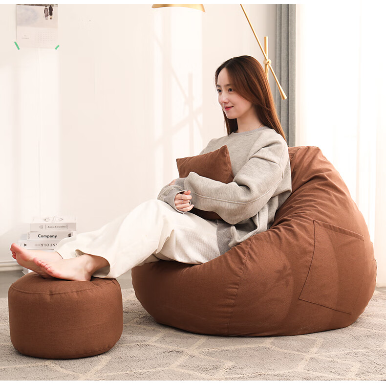 《新品》沙袋填充物 懒人沙发豆袋单人卧室客厅阳台小户型网红款沙发