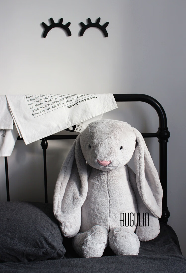 粉色少女心玩偶兔子公仔娃娃超大号成人抱女友礼物儿童布偶萌兔 浅