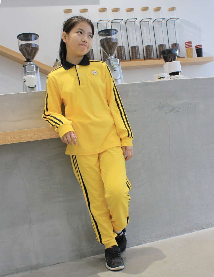 广州市越秀区育才小学 校服棉长袖t恤秋季 冬裤 130cm【图片 价格