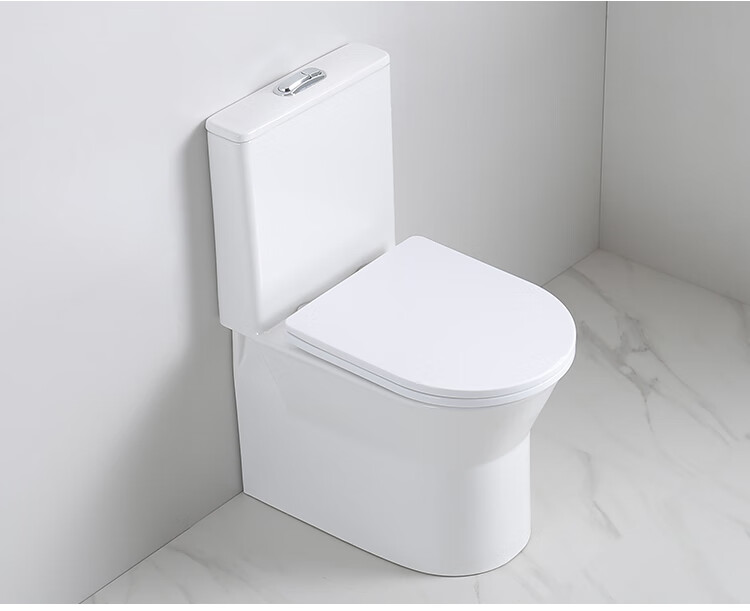 兰缪lanmiu特短55cm小尺寸小户型迷你马桶虹吸式地排虹吸坐便器d 55cm