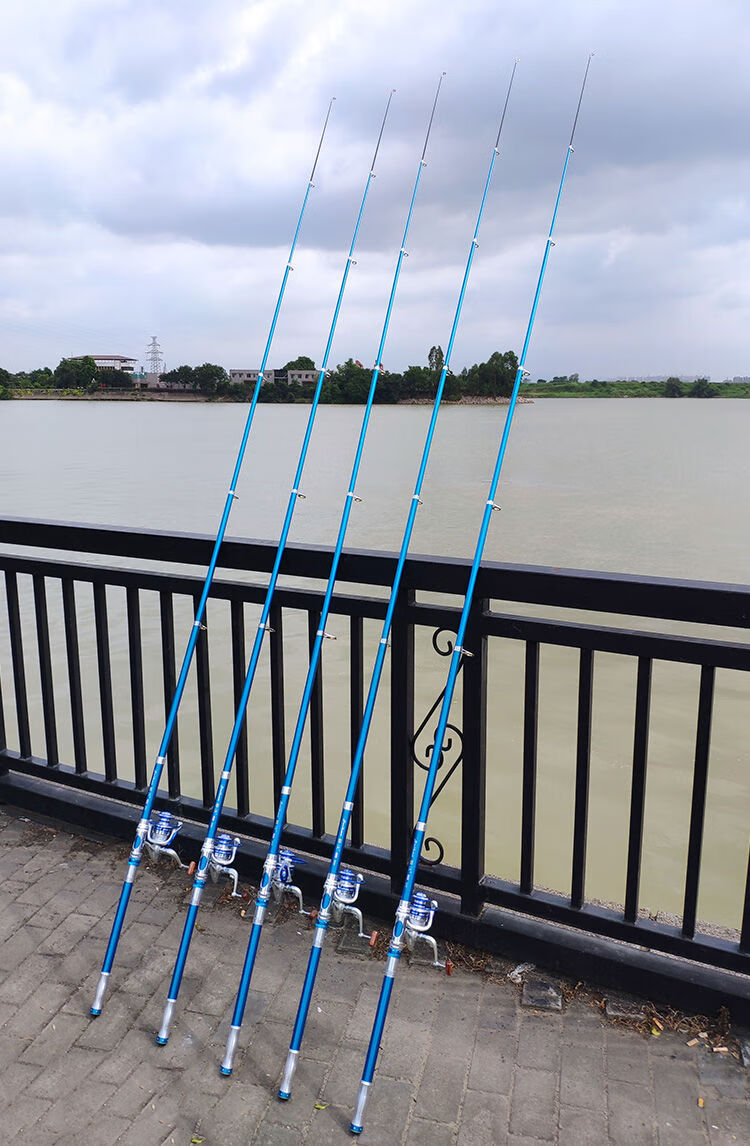 u海竿套装海杆全套鱼竿远投竿全套钓鱼杆轻硬甩竿抛竿海钓组合音然2米