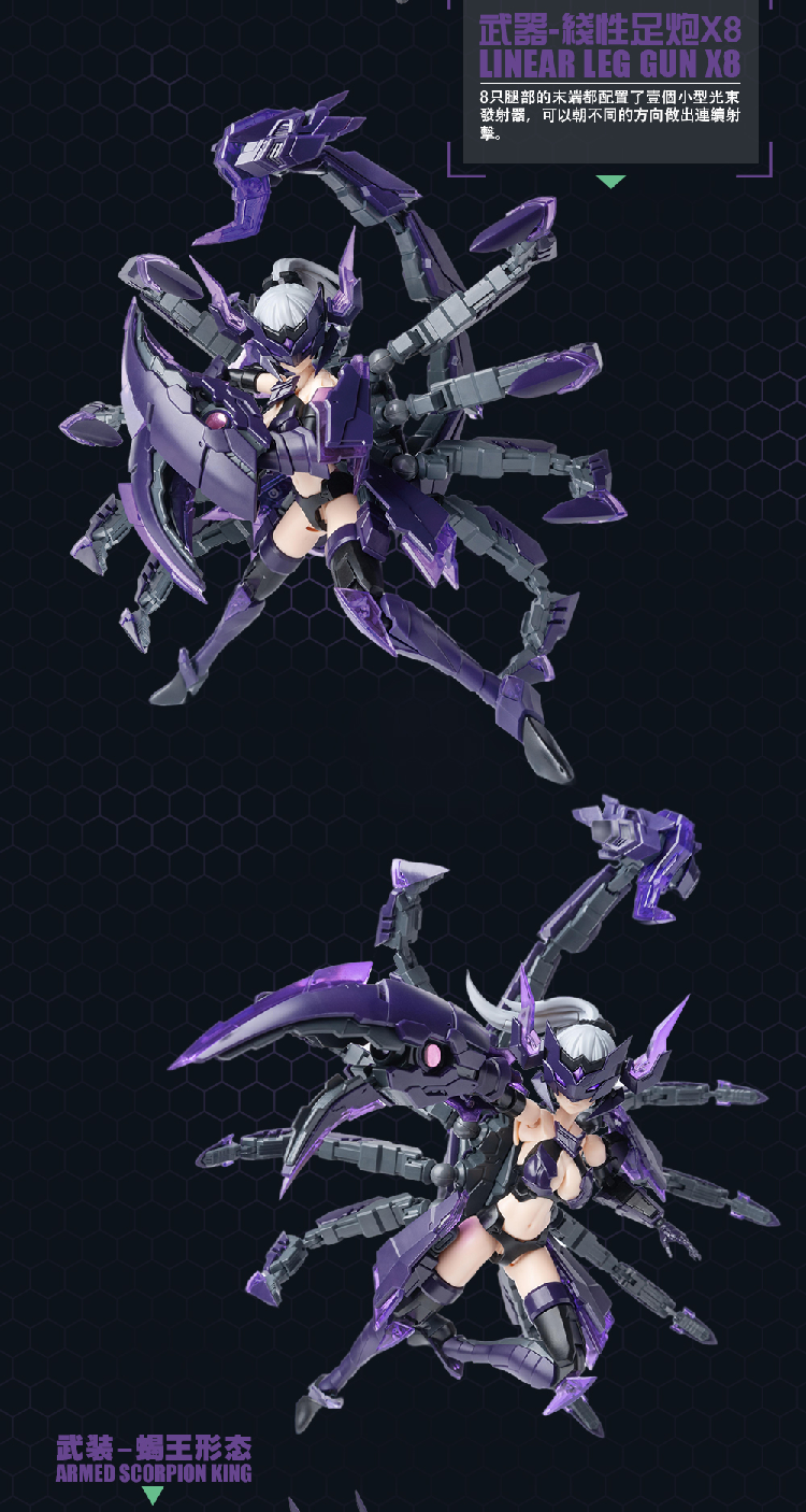 御模道 机娘 蜘蛛 锹形虫 白虎 玄武 蝎子 青龙 朱雀带特典 御模道