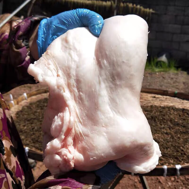 新鲜猪板油食用猪肥油猪肥膘取现猪油烘焙原料非添加