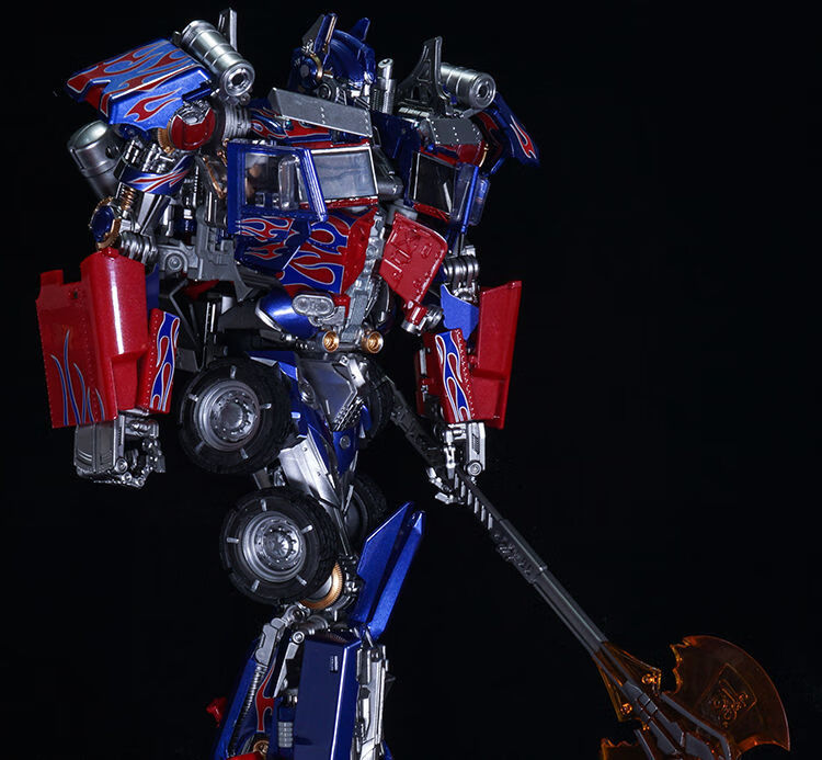 生日礼物黑曼巴暗黑擎天柱变形玩具金刚放大合金版ls01氮气变形飞机