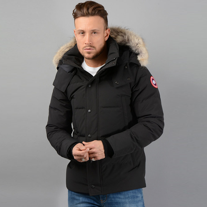 canada goose 加拿大鹅 羽绒服 彩标男款保暖外套上衣夹克男棉服 d7