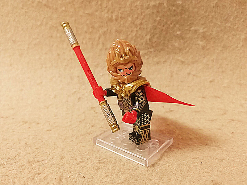 兼容乐高孙悟空 西游记孙悟空齐天大圣美猴王兼容乐高式积木第三方