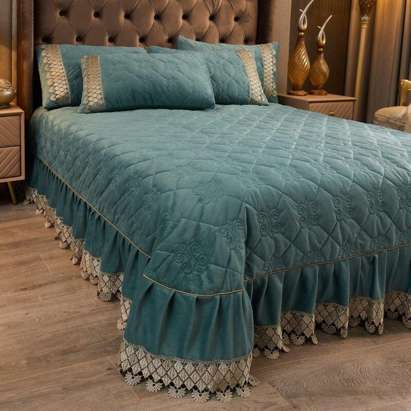 0米床床盖单品 盛夏光年豆沙粉 单件床盖250cmx270cm