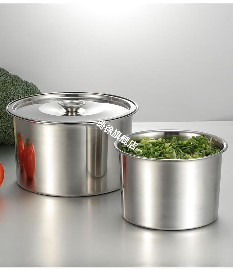 2021新款调料缸调料罐子饭店厨房调料缸餐厅用大容量火锅店不锈钢调料