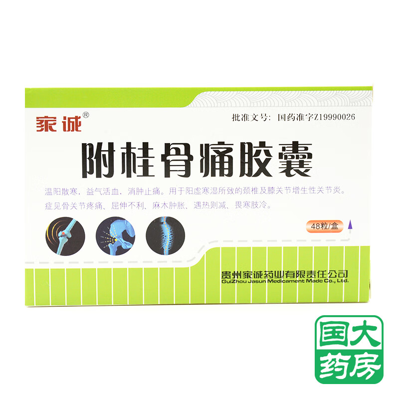 家诚 附桂骨痛胶囊 0.