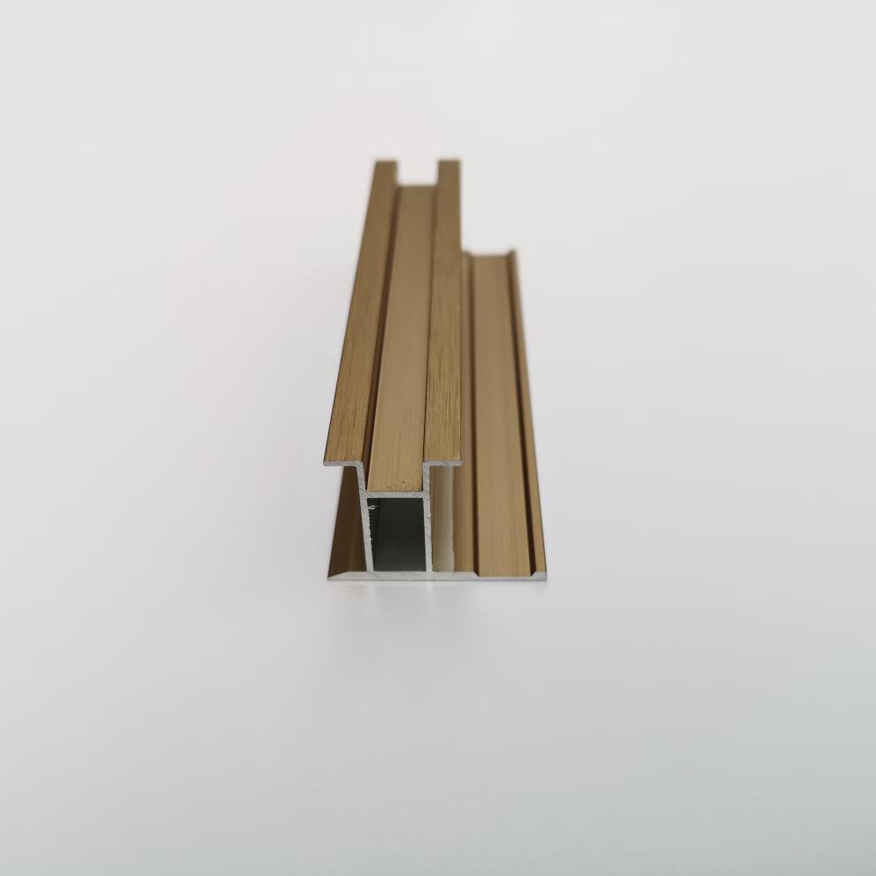 18mm墙板收口线条铝型材饰面卡条装饰条金属线工字铝合金阳角脚线 灯