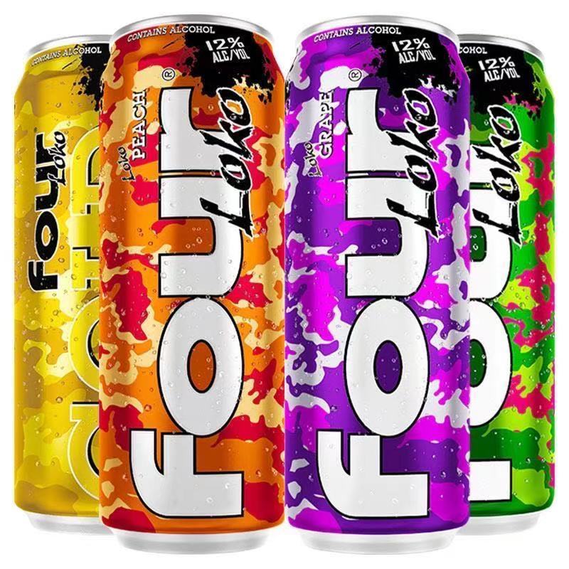 四洛克鸡尾酒 four loko四洛克美国果味预调鸡尾酒网红斯洛克695ml 1