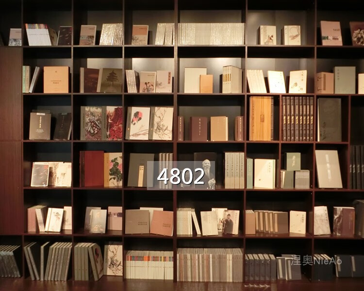 书架背景布高清3d主播背景布书房书柜酒柜书架抖音快手网红摄影背景墙