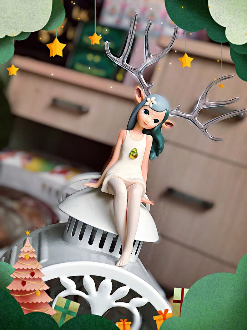 52toys 黑荔枝艺术 多萝西盲盒 森林精灵系列 可爱潮流手办摆件 情人