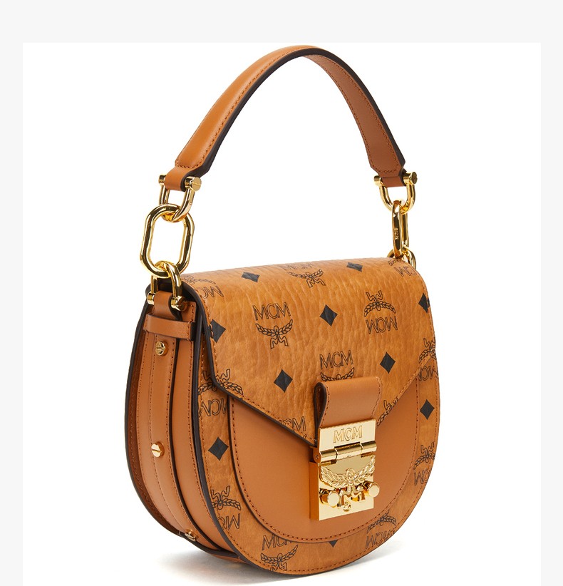 mcm单肩斜挎包女士人造革迷你2021年新款经典印花女包patriciavisetos