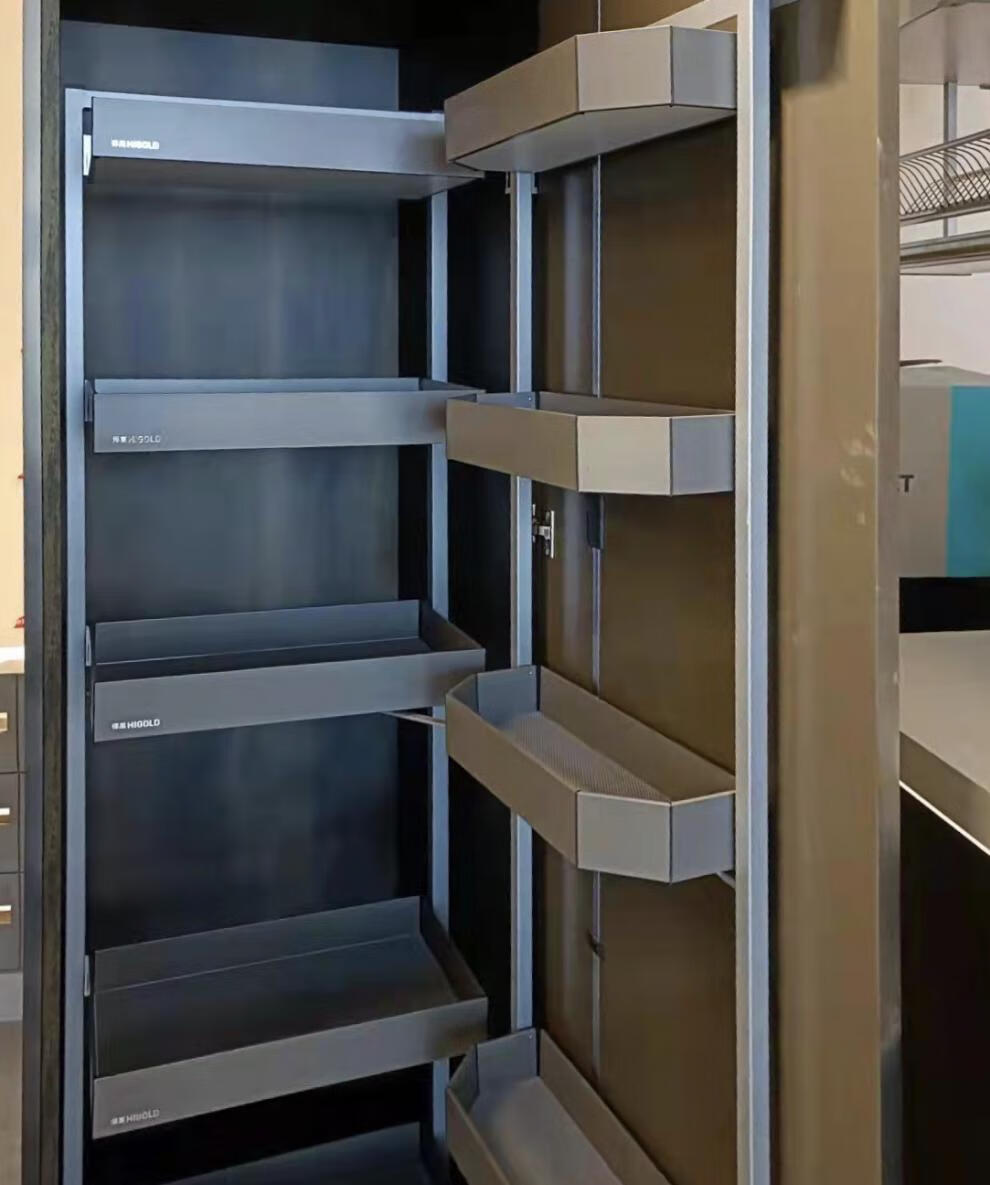 (尾货机)悍高/higold 希勒系列高柜连动篮厨房橱柜开门收纳储物篮