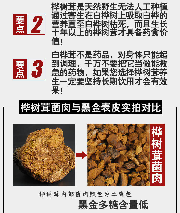 桦树茸的副作用图片