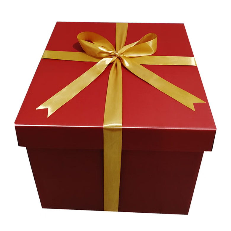 正方形礼盒大号礼品盒零食礼盒黑色礼物盒子包装盒可装个鞋盒 "大哥的