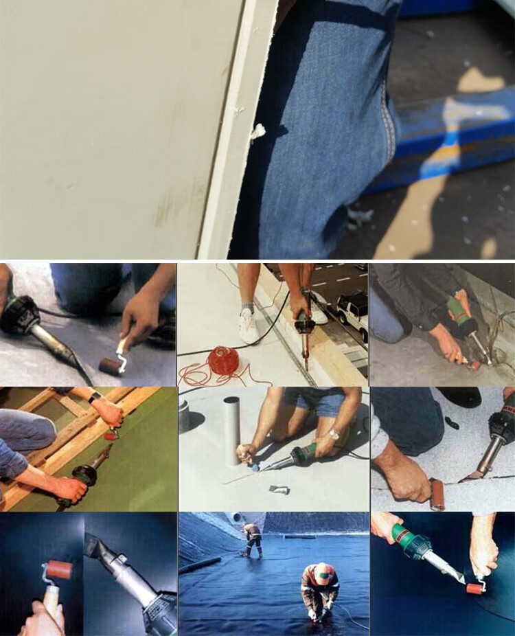 定制塑料焊枪热熔焊接pvc塑胶地板篷布膜卷材pvc焊枪pp塑料板焊枪篷布