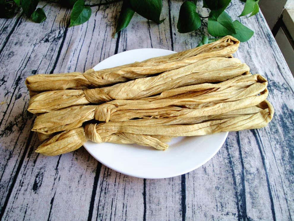 东北特产本溪油豆皮干货1000g烧烤凉拌卤豆皮无添加农家自制【图片