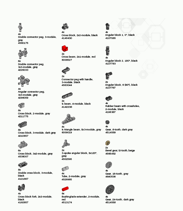 乐··高ev3 45544零件包45560教具机器人小颗粒积木科技件配件库生日