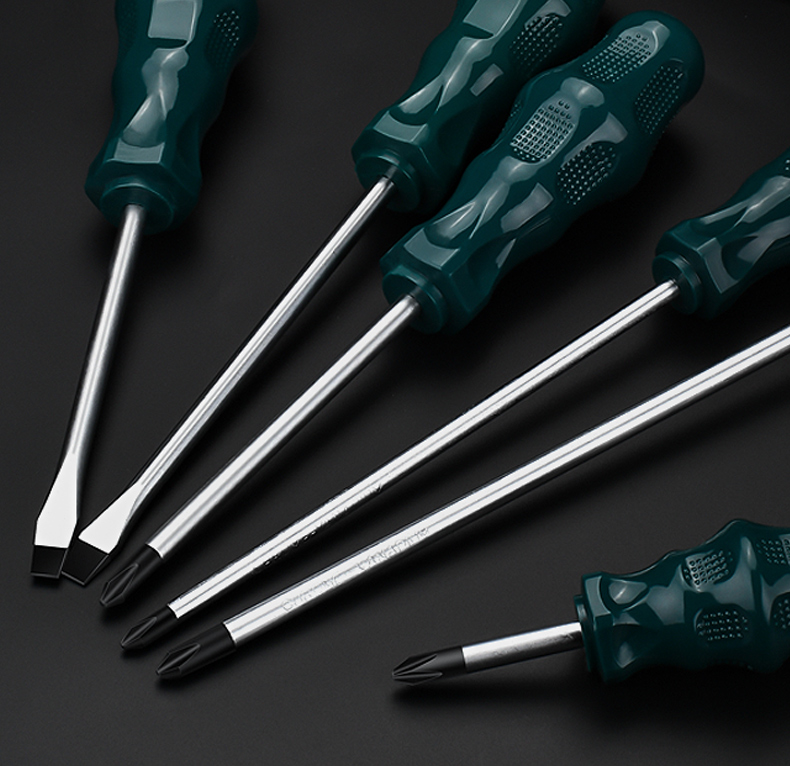 十字螺丝刀起子套装工业级超硬德国进口强磁性改锥一字梅花平口十字3