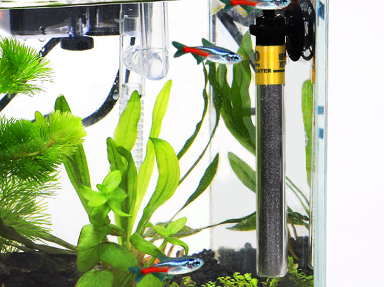 鱼缸迷你加热棒自动恒温热带鱼加热器小型加温棒乌龟加热棒低水位40w