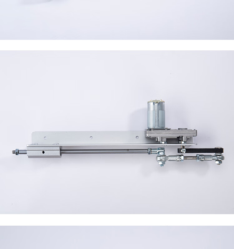 直线往复电机伸缩运动机构diy推杆小型推拉升降曲轴定制24v伸缩315