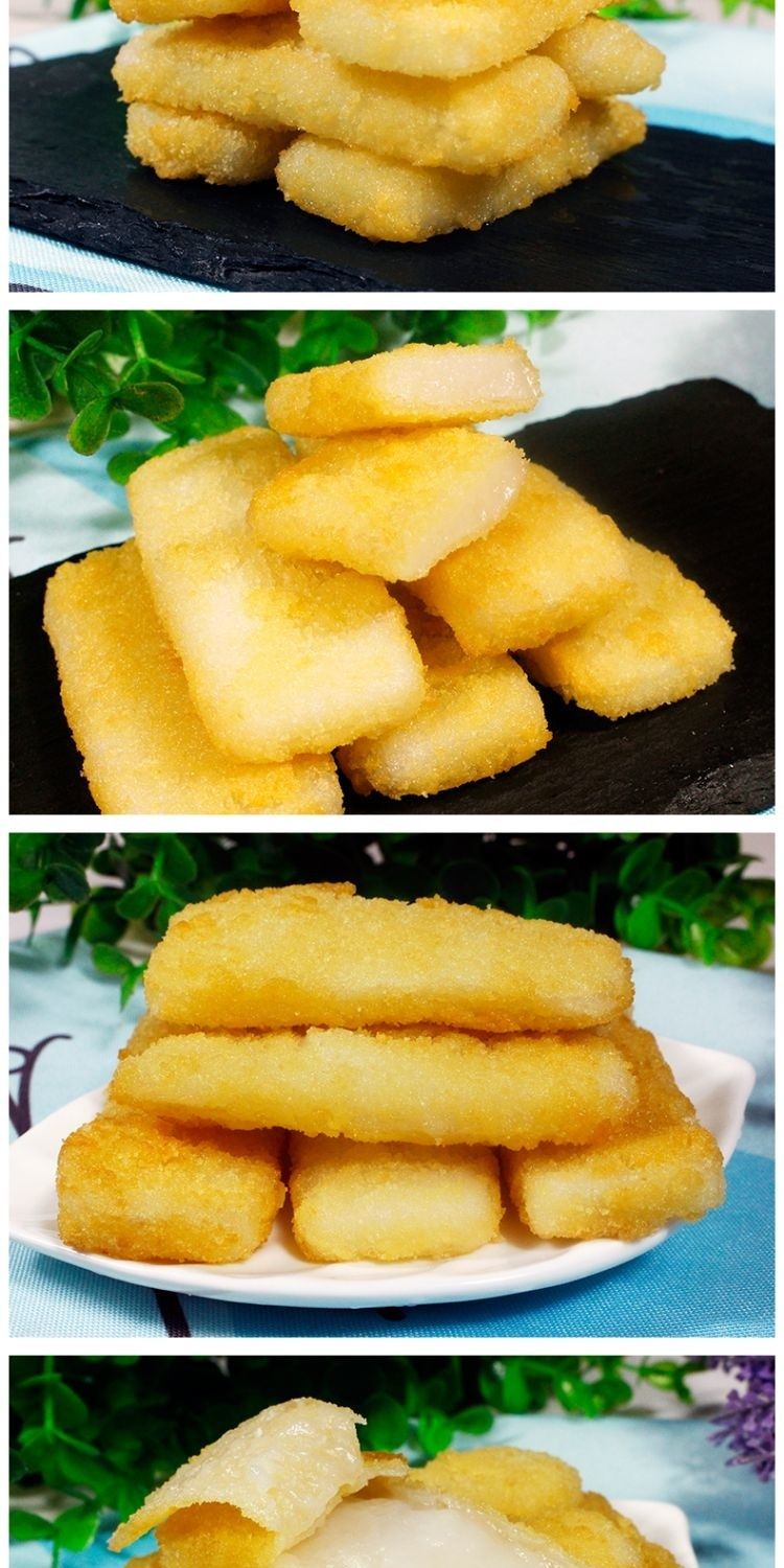 脆皮炸椰奶速冻香酥油炸小吃半成品盛怡菲达脆皮椰奶16条2包装