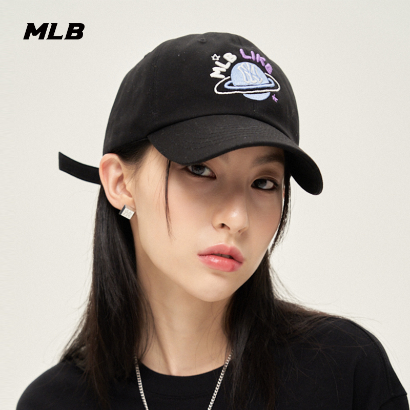 mlb帽子女官方旗舰2021秋季新款男女运动帽星球休闲帽户外遮阳鸭舌帽