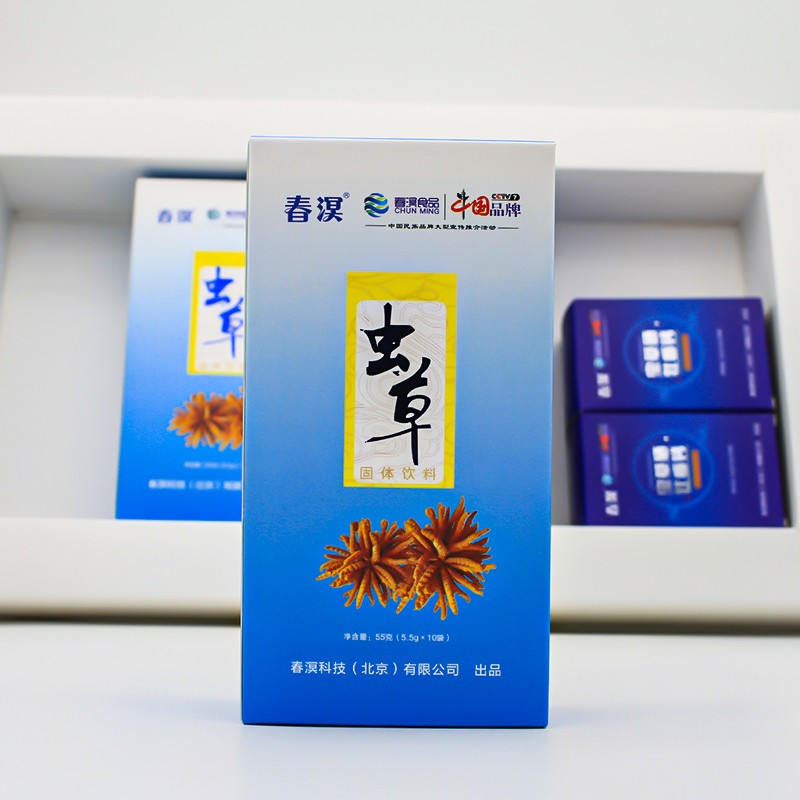 北京春溟虫草硒牡蛎钙钙强化固体饮料虫草牡蛎钙产品柏岁慷柏岁慷小蓝