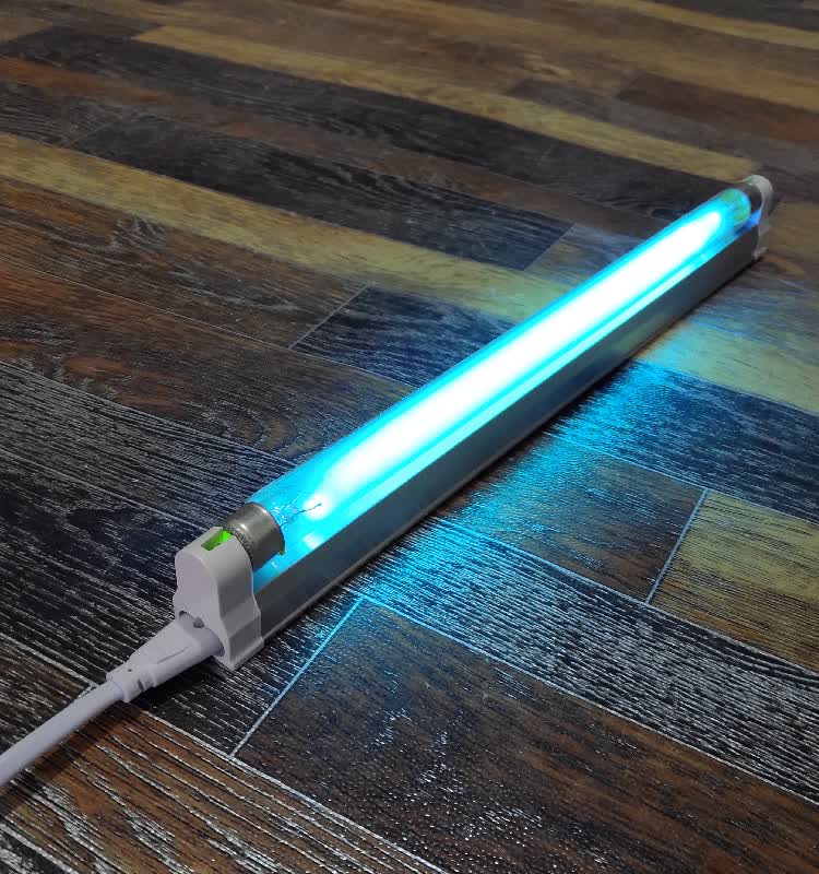 t8杀菌灯石英臭氧紫外线家用消毒灯幼儿园全套40w8w20w30石英09m30w