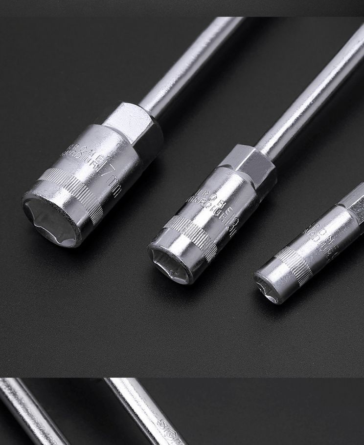 世克三岔套筒扳手y形三头三角套筒扳手内三角人字y型 8-9-10mmsk37710