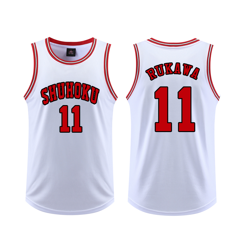 粒智腾讯体育旗舰店同款湘北球衣定制男女樱木花道流川枫赤木晴子儿童