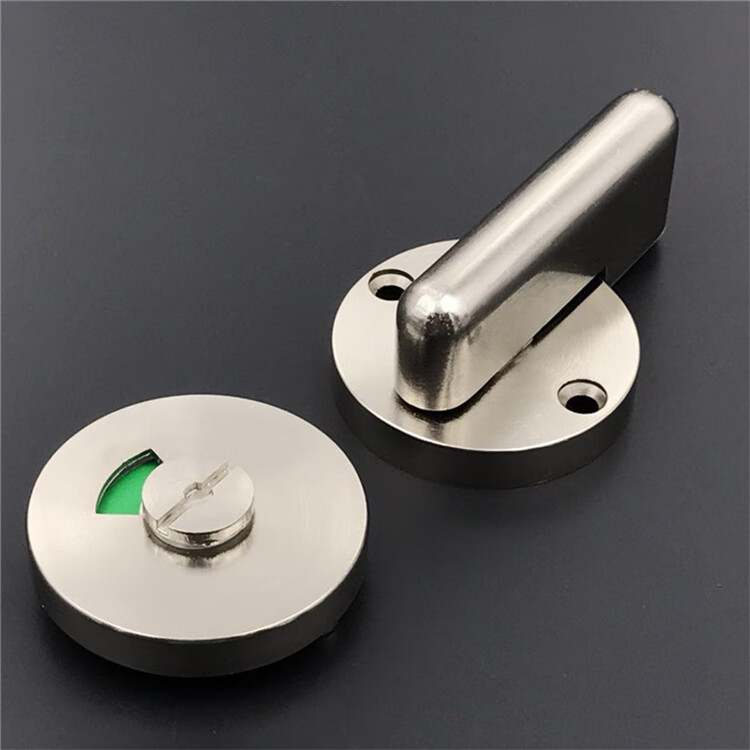 304不锈钢加厚把手门锁(孔距48mm)