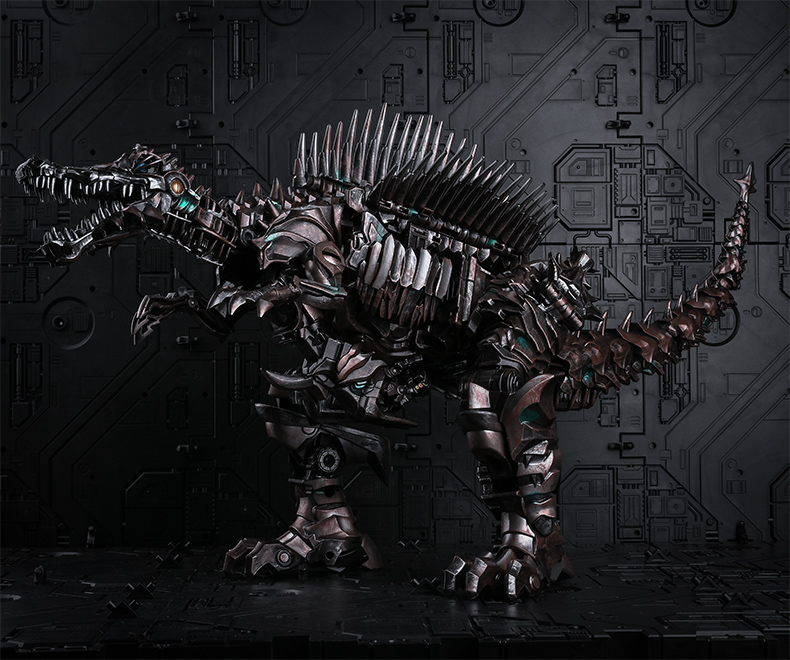 黑曼巴变形金刚5合金版蔑视恐龙藐视钢索机器人模型ls03擎天司令