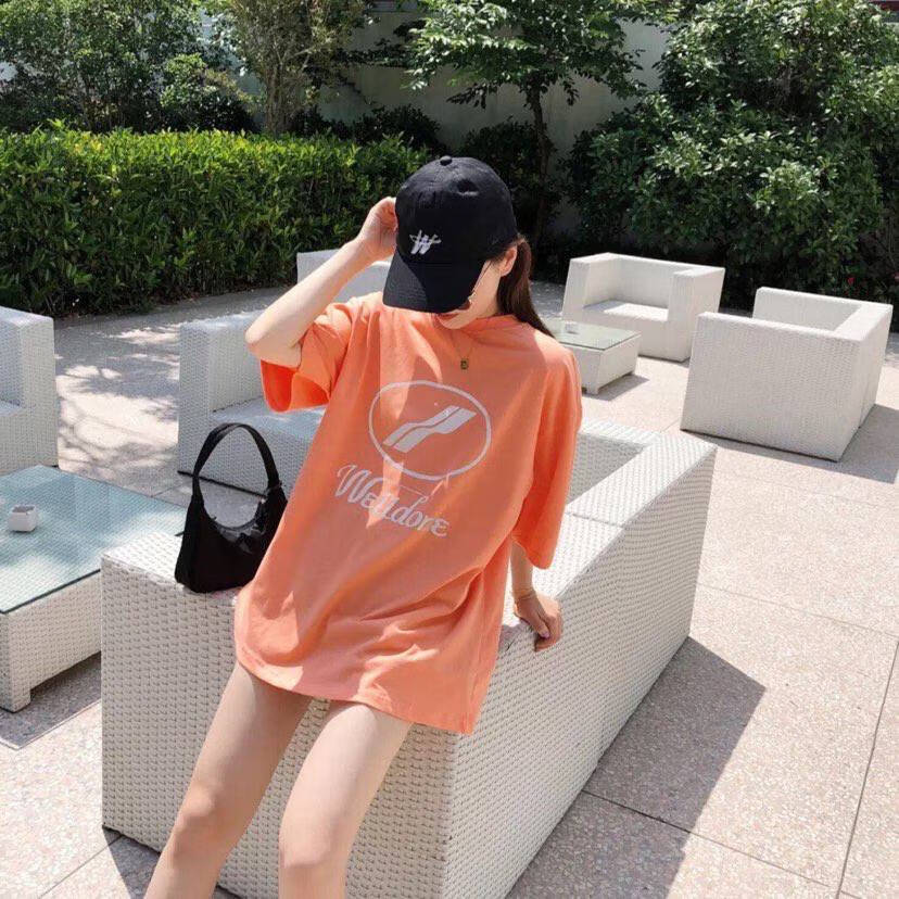 汤米伍德lanboswe11done反光短袖男女welldone夏季t恤情侣fog宽松潮