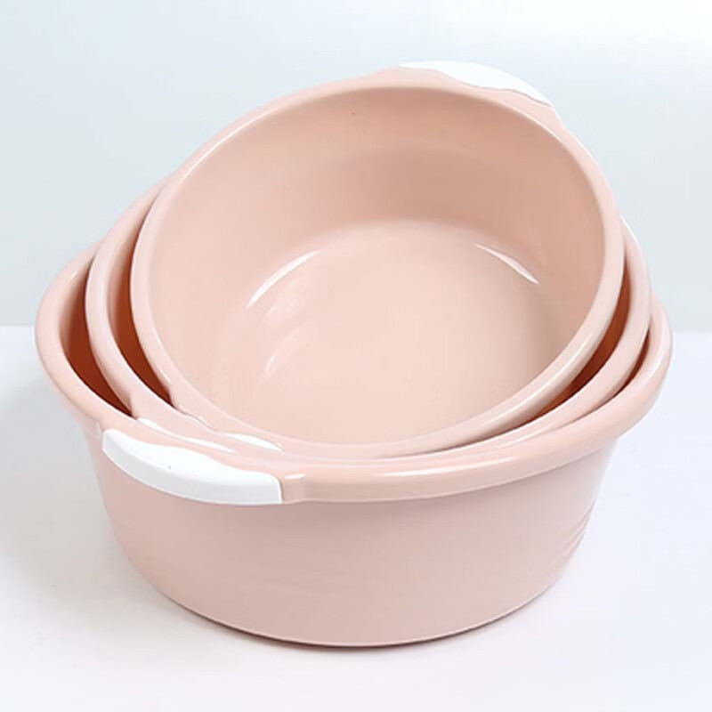 3个装塑料脸盆家用大号加厚成人洗衣服盆学生宿舍洗脸