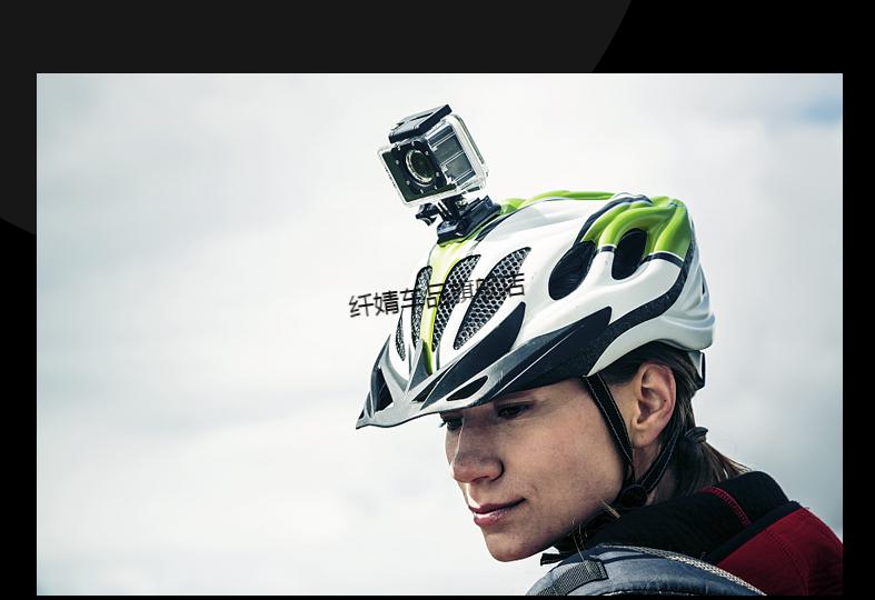 婧选好物机车头盔摄像头摩托行车记录仪随身骑行防水运动相机潜水下