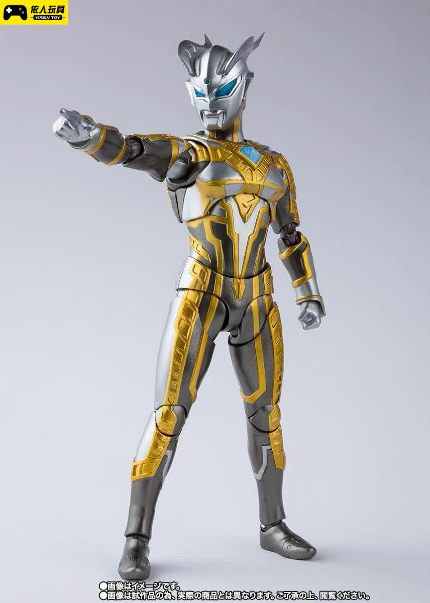 shf光辉赛罗奥特曼闪耀形态儿童男孩关节可动玩具人偶模型宓蝶shf发光