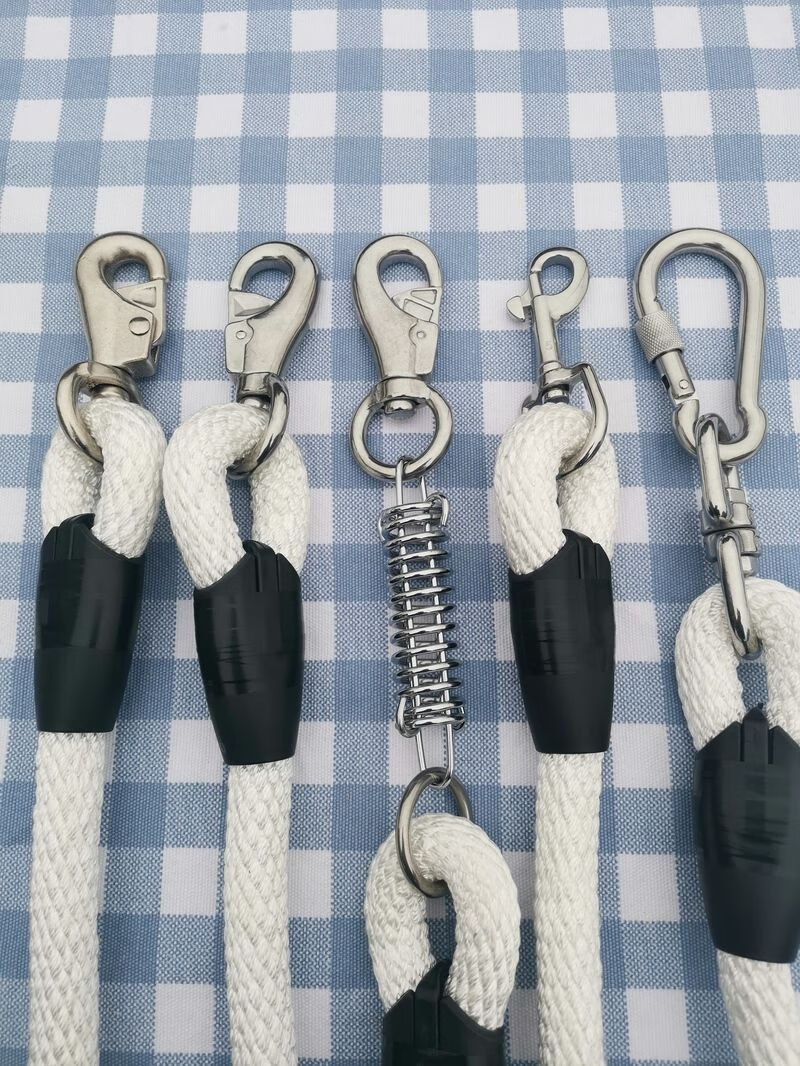 猛犬尼龙牵引绳中型犬大型犬比特犬遛狗绳子杜高犬加粗加长狗链子 滚