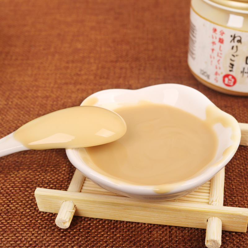 角屋白芝麻酱120g2罐日本进口角屋黑白芝麻酱儿童营养天然无含蛋白质